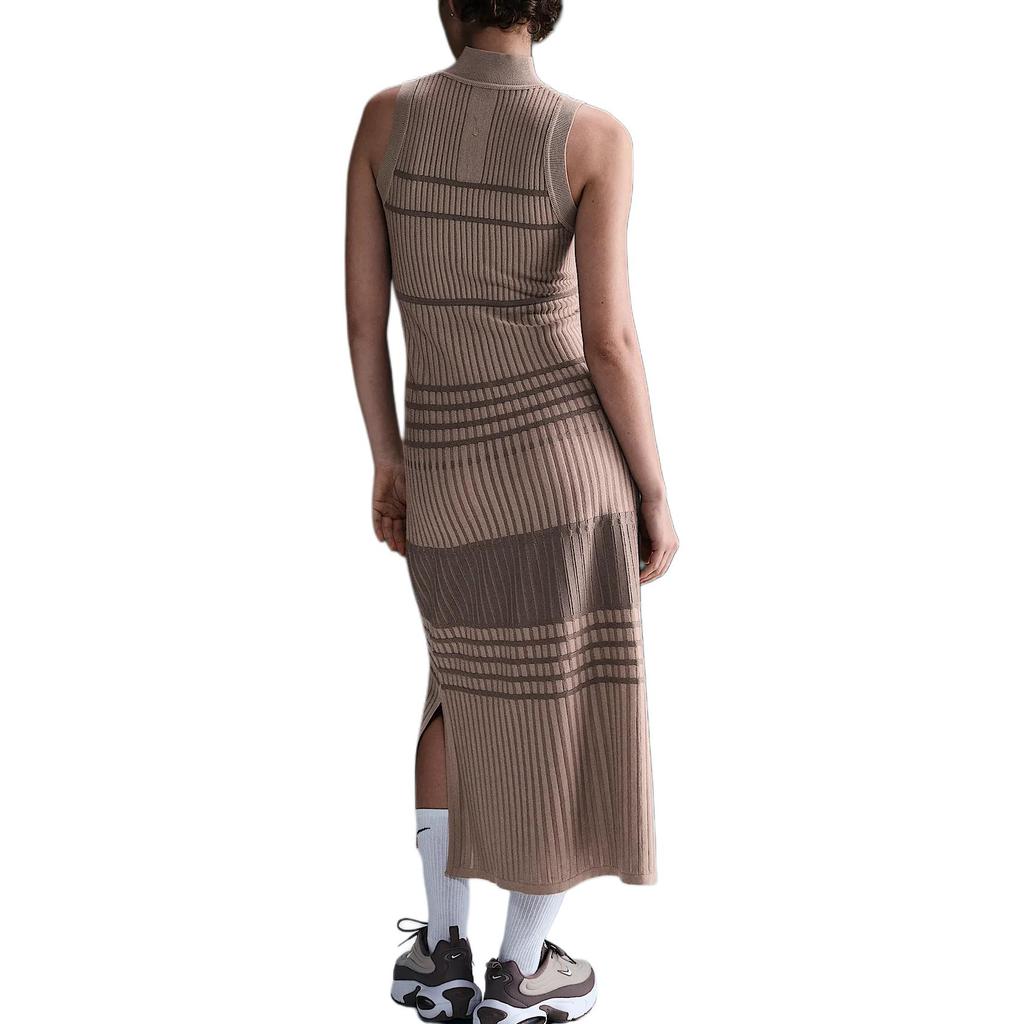 New Nike Every Stitch Considered Sleeveless Dresses Women's Tan Stone HM6503-248