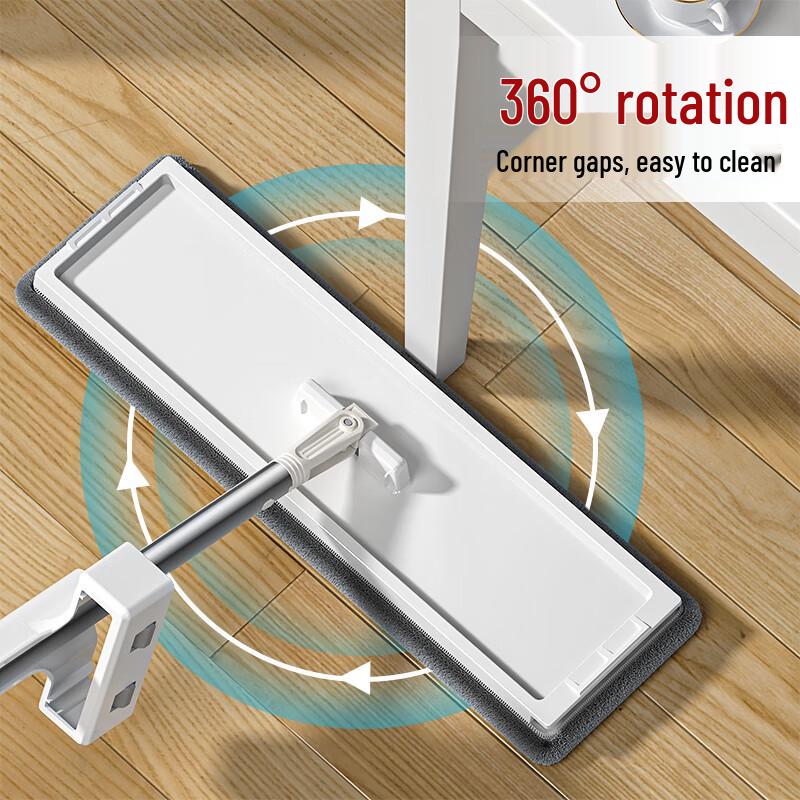 Großer Freihand-Nass- und Trocken-Flachmopp