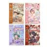 1book/24pcs Vintage Large Size Sticker Book, Die-Cut Scrapbooking Decals for DIY Journal Craft
