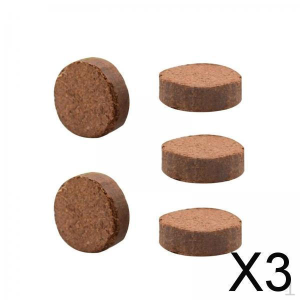 3x 5Pcs Coconut Soil Planting Growth Lightweight Absorbent Garden Potting Coir