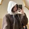 New Arrivals Open Run Fleece Neck Warmer Hooded Hat Long Beanie Balaclava