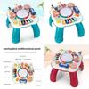 Multifunktionaler Baby-Lerntisch mit Musikspielzeug für Kinder von 1 bis 3 Jahren