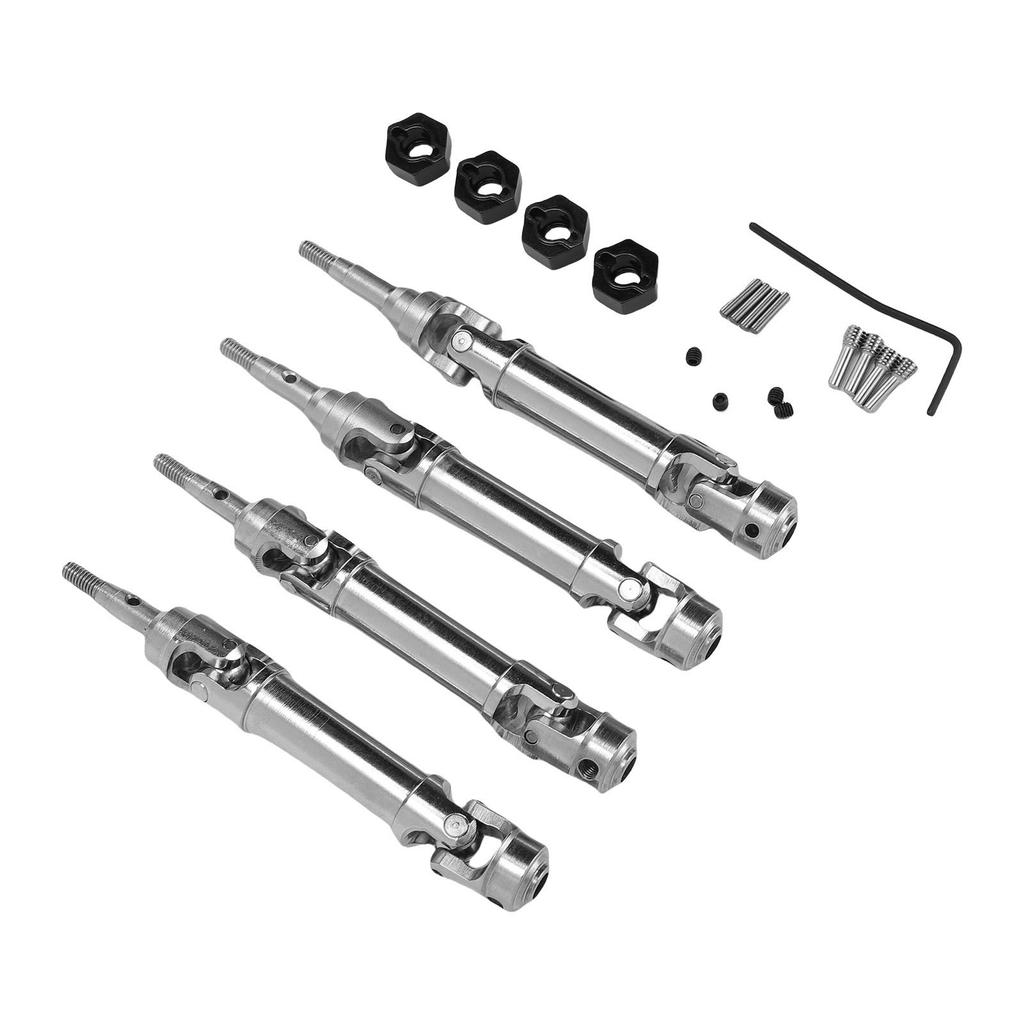 Front Rr CVD Drive Shafts Set Strong Structure Metal Replacement for   ST   1/10 4X4 Brushless Rc Car