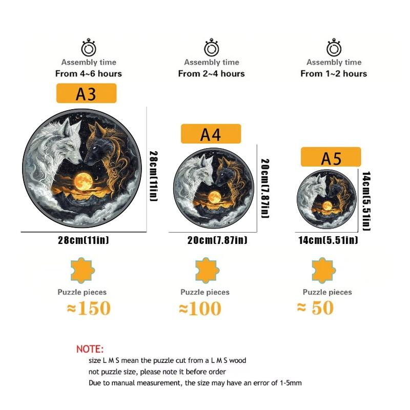Exquisite Decoration Draw Bird Wooden Jigsaw Puzzles ideal for Adults Children DO IT YOURSELF Crafts Brain Teaser 3D Wooden Puzzle Games Learning