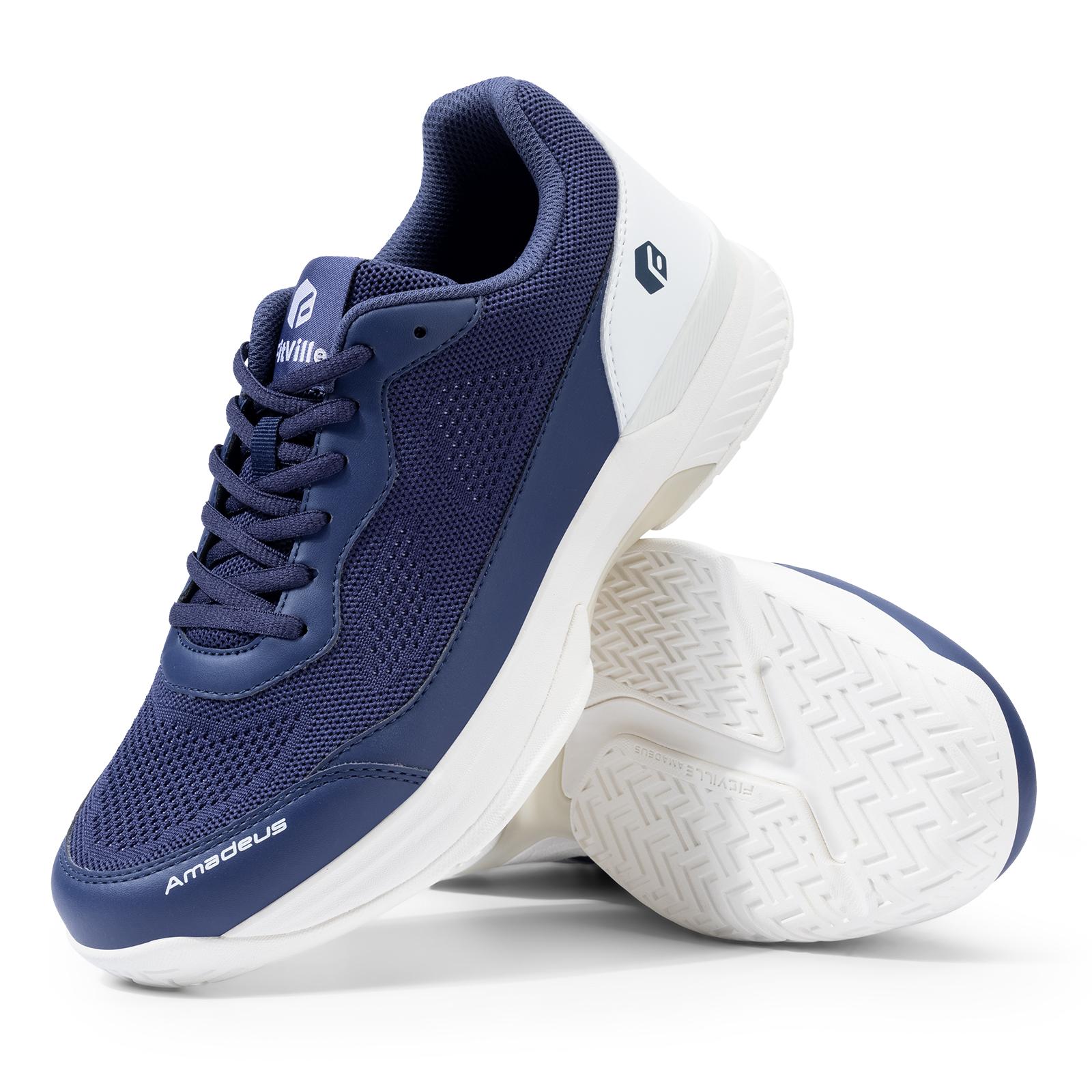 Men`s Wide Pickleball Shoes Tennis Sneakers