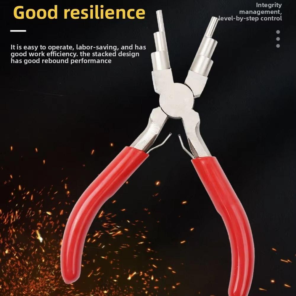 Multifunctional Six-section Pliers Rustproof Bail Making Pliers  Bendable Copper Wire
