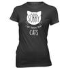 Sorry, I Was Thinking About Cats Womens Ladies T-Shirt