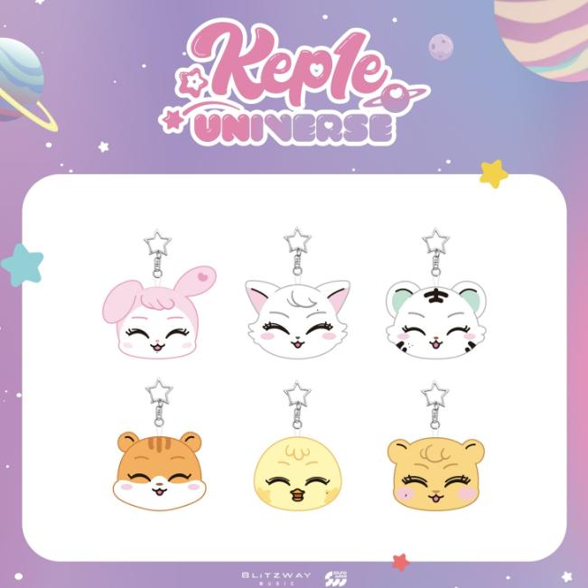 Kep1er Character Kep1e POP-UP Face Key Ring