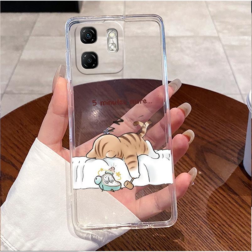 For Infinix Hot 50i X6531 X6531B Back Cover Infinix Hot 50i Case Clear Luxury Cute Love Rabbit Funny TPU Soft Silicon Phone Case