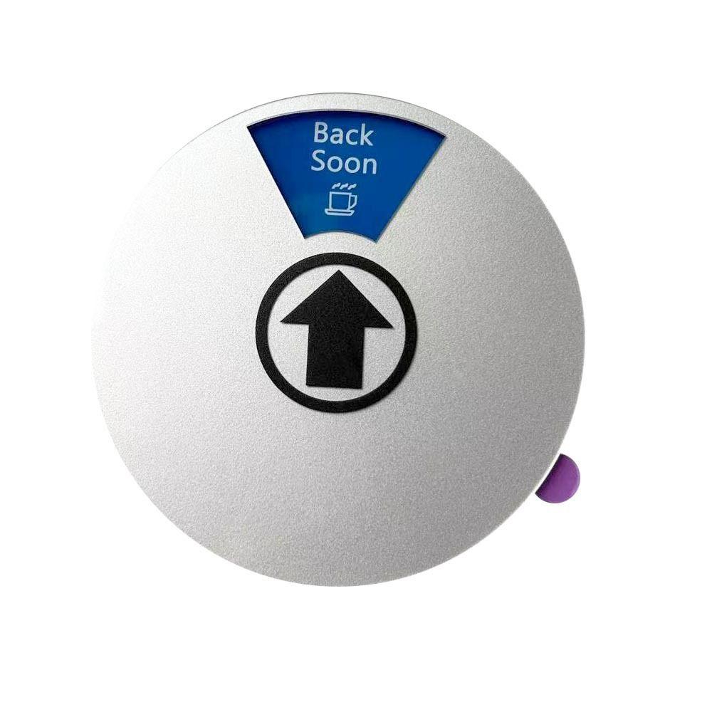 Acrylic Privacy Indicator 6 Statues Acrylic Slider Durable Office Door Status Sign  Office