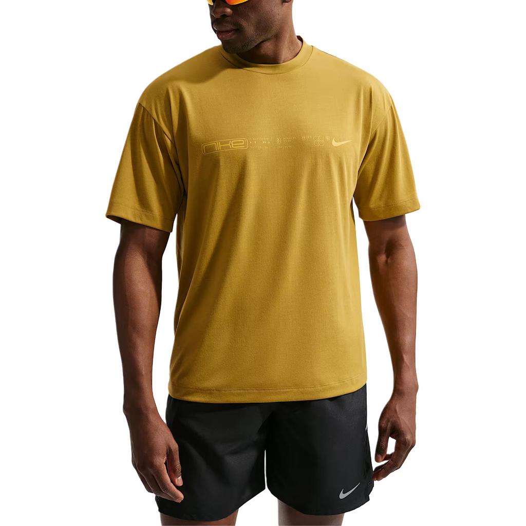 Nike Dri-Fit Comfortable Sweat-Wicking Quick-Dry Drop Shoulder Running T-Shirt Men tops IU8958-322
