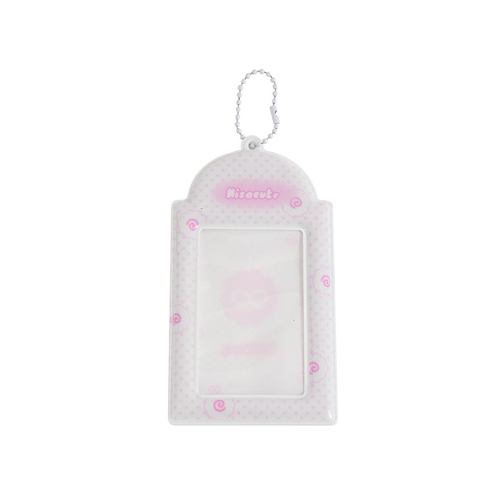 3inch Fish Cake Card Holder Kpop Pocards Protector Pendant Fashion Mini Po Album Idol Po Sleeves Keyring