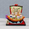 Yakushi Kiln Seven Lucky Gods Lucky Cat good luck (Treasure Ship) (with sticker)