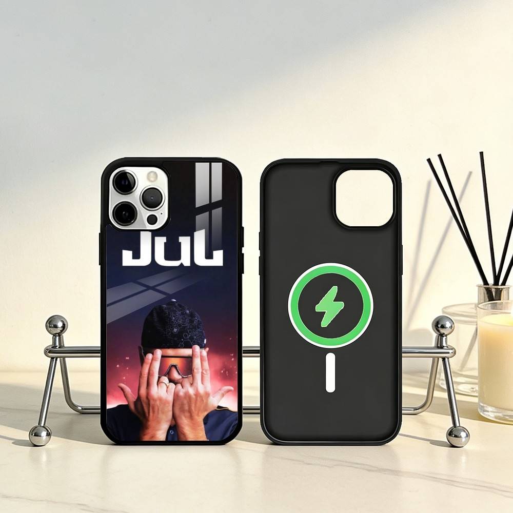 Rapper J-JuL C'est Pas Des Lol Phone Case For iPhone17,16,15,14,13,12,11 Plus,Pro Max Magnetic For Magsafe Wireless Charging