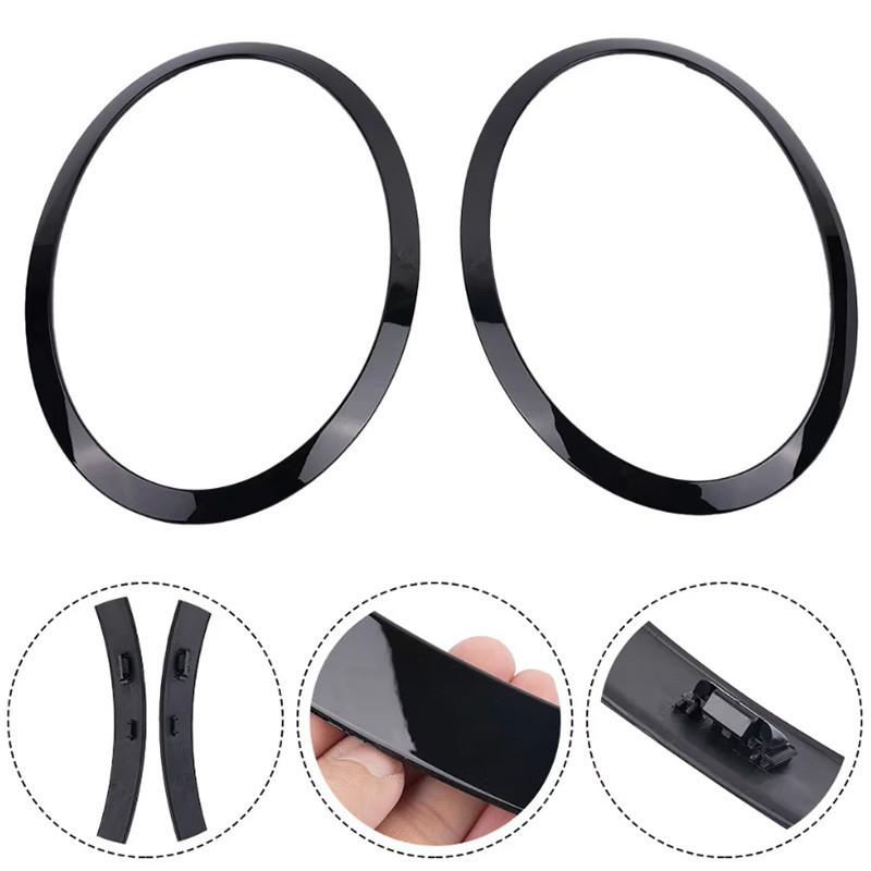 5pcs 51712285495 Front Grille Surround Cover Trim Ring For Mini F55 5 Door Hatchback Cooper S, Cooper SD 2014-2021
