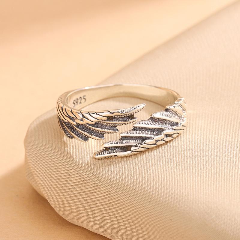 Silber Retro Ringe Strahlende Klassiker Für Frauen Hochzeit Verlobung Schmuck Mode Luxus Geschenk Hohe Qualität resizable beige