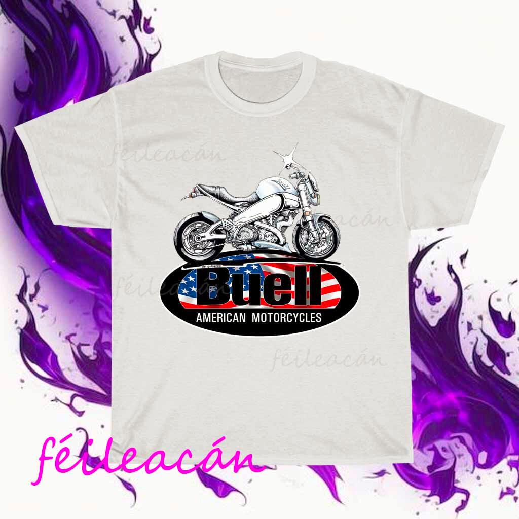 buell american motorcycle manufacturer logo TShirt S