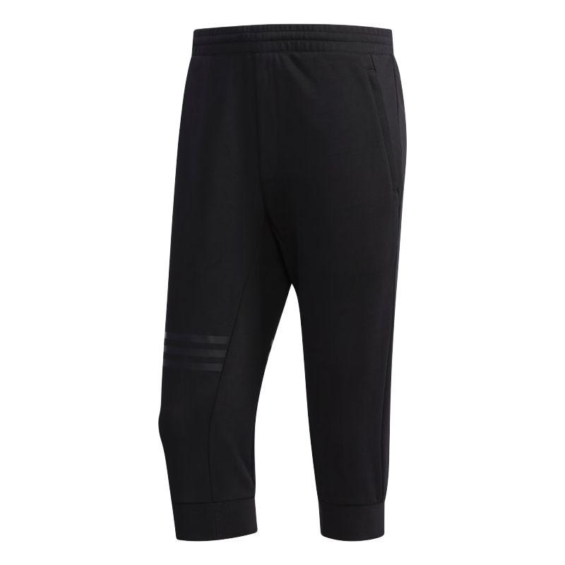 

Adidas Sports Lifestyle Series Solid Color Slim Fit Moisture Wicking Breathable Mid Rise Seven Point Shorts Men Shorts Black DY8727 M