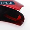 TUCKBOLD Automatic Gear Shift Knob Decorator Cover for Honda Civic Carbon Fiber Red 2022-2025, 1pc,