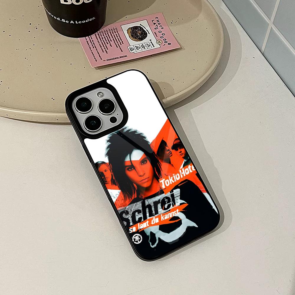 

Чохол для телефону T-tokio Hotel для iPhone 17 16 15 14 Air 13 12 11 Pro Max Mini Plus Fundas Оболонка PC+TPU Покриття iPhone 15 Pro Max