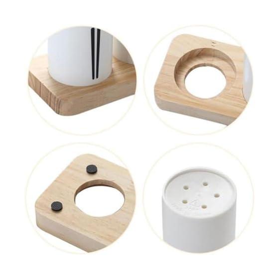 Suteki Life Chopstick Holder, Draining Rack for Spoons, Forks, Knives - 3 Piece Set, Nordic Style Kitchen Storage