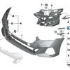 Front Bumper Bracket 51119879293/51119879294 for BMW 5 Series G60/G68