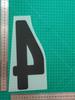 Fluminense Home Match Collection Adult Jersey Heat Transfer Number/Letter Sticker Set