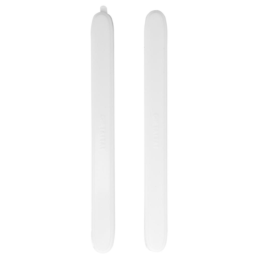 2 Stück Autotürkantenschutz Antikollisionspuffer Zierleistenabdeckung Schutz Zubehör Weiß