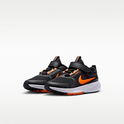 Nike Star Runner 5 Black Total Orange (PS)