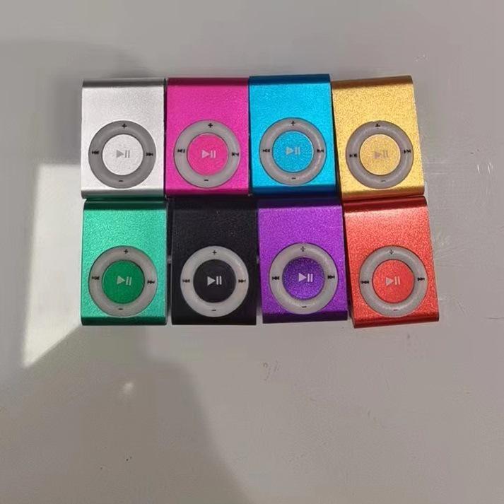 Popular Metal Clip MP3 Music Player for Students and Sports