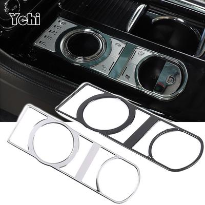 Cornice Pulsante Cambio Auto in Lega di Alluminio Adesivo Decorativo per Jaguar XF 2008-2015 XJ 2010-2019 Accessori Interni Auto