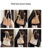 Women's Versatile Woven Straw Beach Tote Bag - Spring/Summer 2025