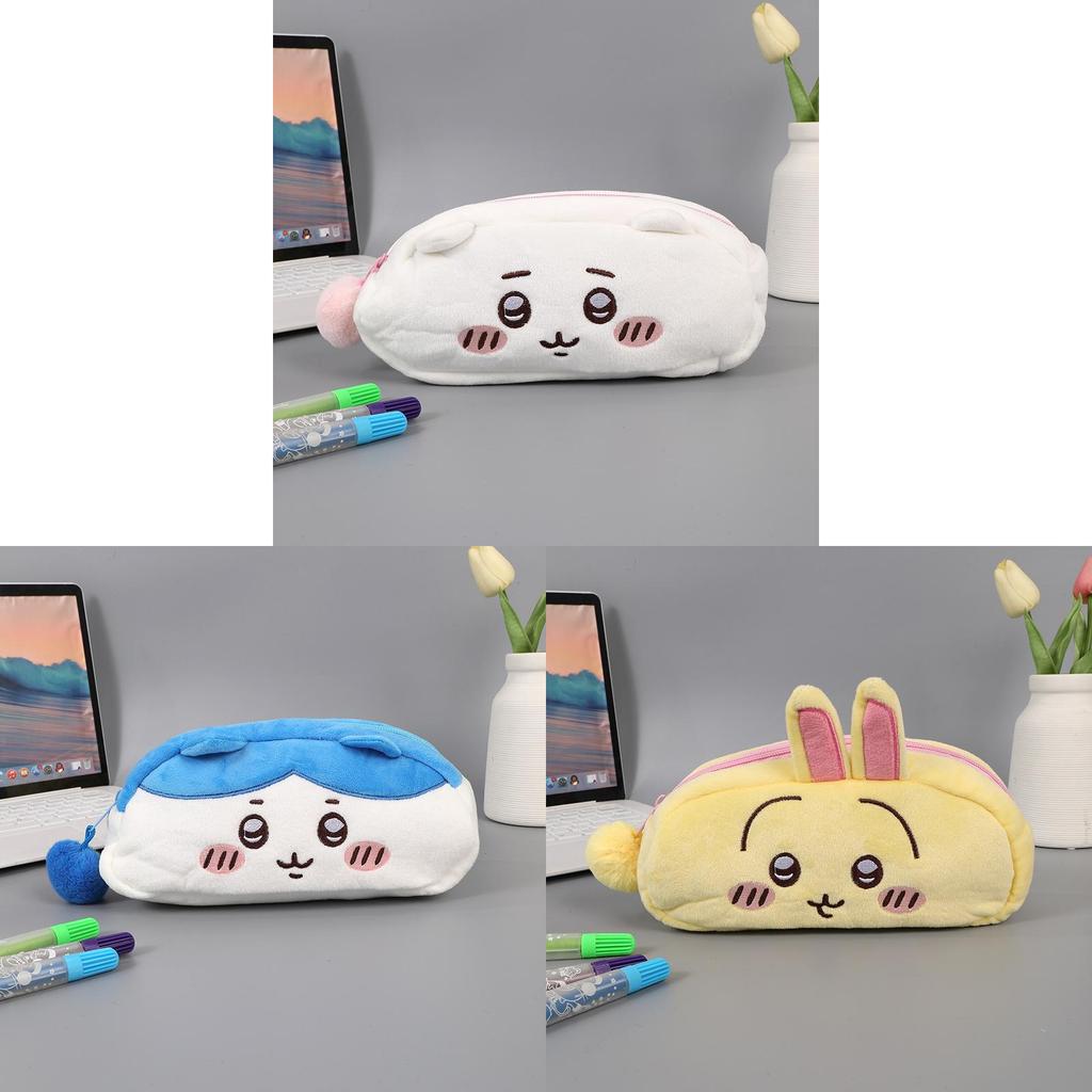 Astuccio Peluche Chiikawa Usagi con Design Stile Coreano per Studenti e Ufficio