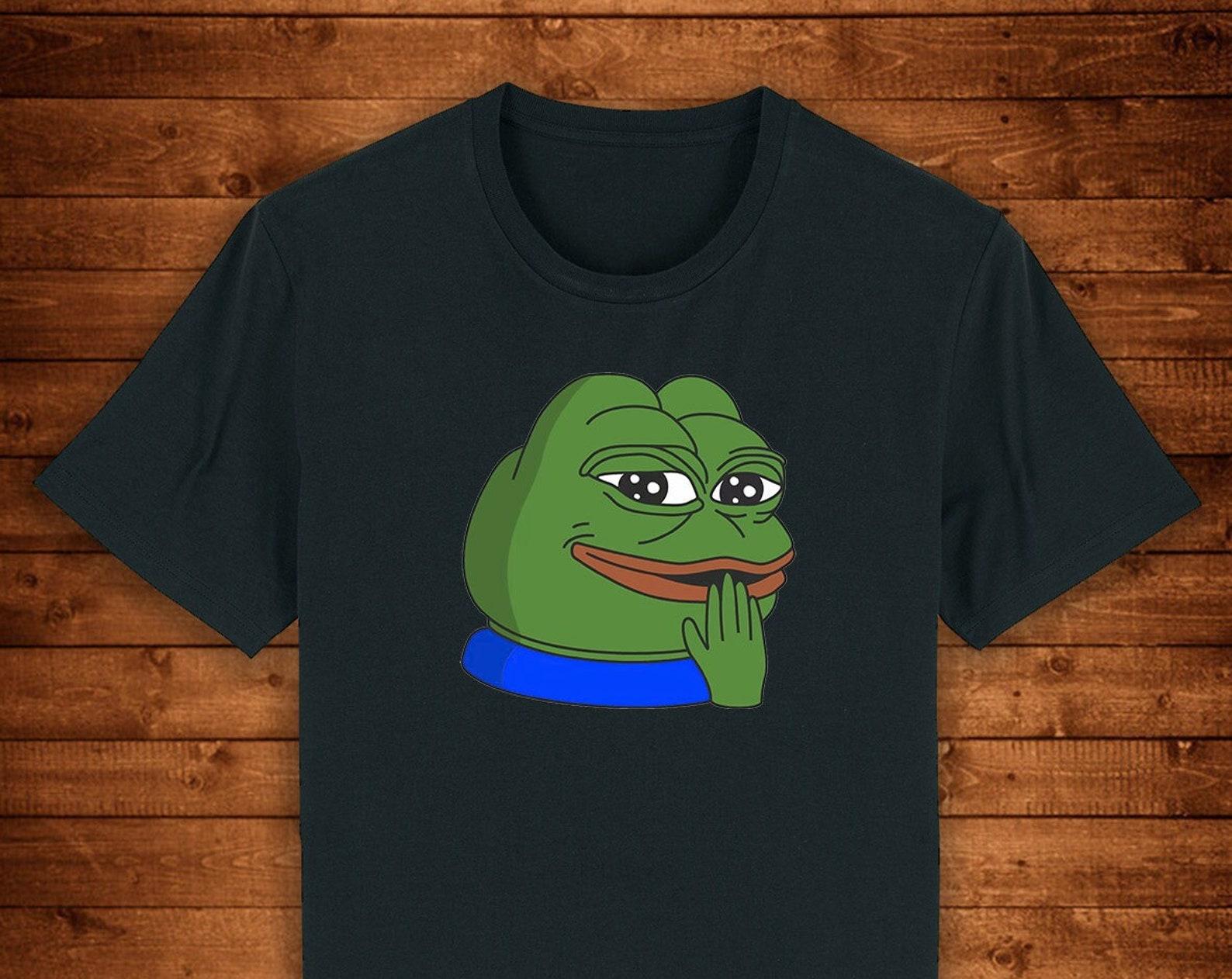 Pepe The Frog Internet Meme Ups / T shirt Unique Design Street Wear Art Urban Graphic Tees Top M