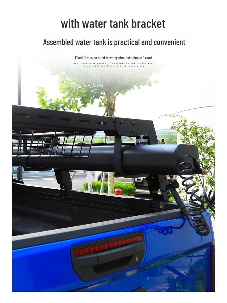 Crossbars Roll Bar Tailgate Luggage Rack for Raptor F150, Tundra, Ranger, Great Wall Cannon