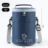 Insulated Round Lunch Bag