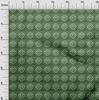 oneOone Cotton Flex Green Fabric Asian Tye & Dye Sewing Fabric By The Yard Printed Diy Clothing Sewing Supplies 40 Inch