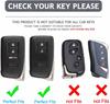 Do pokrowca na kluczyk Lexus, do modeli Lexus ES RX GS GX i LC LS NX RS LX RC Premium Soft TPU Full Cover Protection Case na kluczyk z pilotem