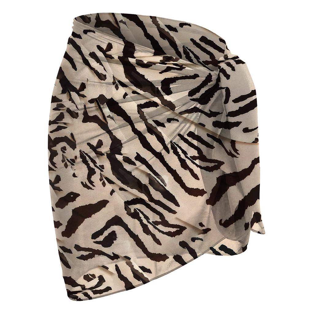 Dámské plážové zavinovací sukně Sarong, průhledné bikiny, zavinovací plavky