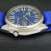 AUTOMATIC VINTAGE SEIKO 5 JAPAN 7009A MENS BLUE COLOR DIAL WATCH A702110-5