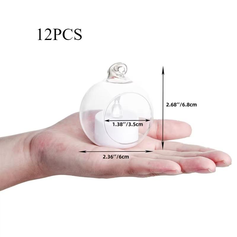 

Подсвечник 1 шт. стеклянный полый шар открытый стеклянный подвесной шар для помещений подвесной шар свадебное украшение контейнер для свечей Рождество