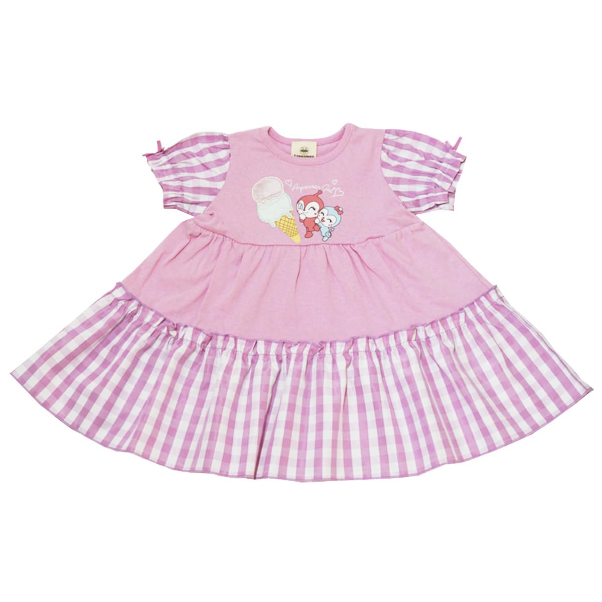 

Classic sa7729 Anpanman Short Sleeve Dress Baby Pink [Bandai] розовый