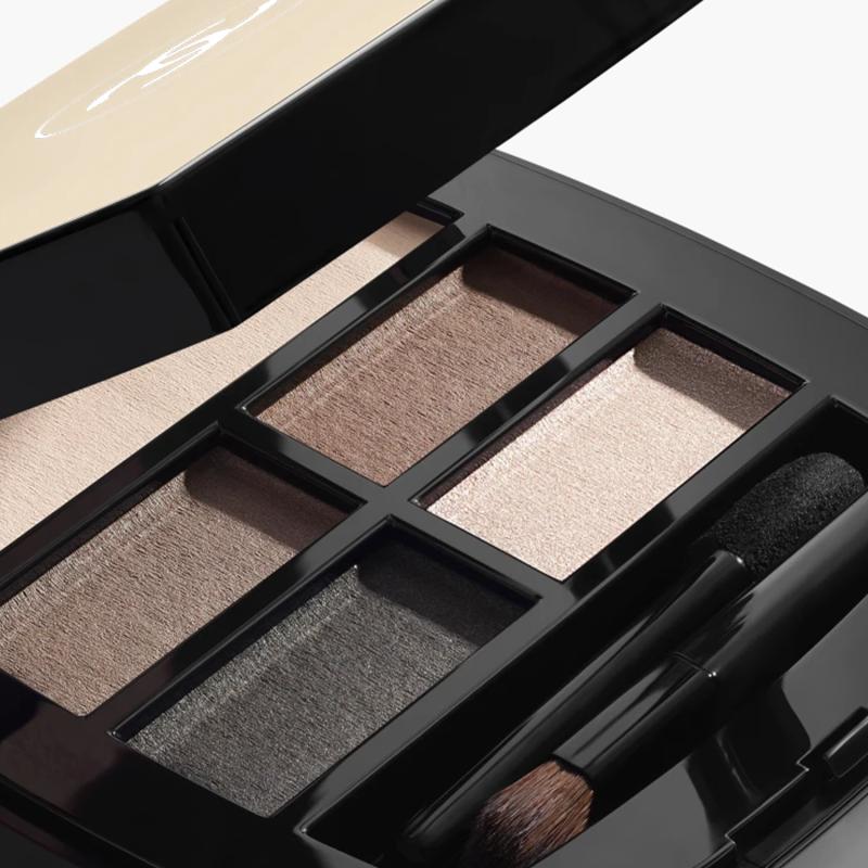 Chanel Les Beiges Healthy Glow Přírodní paletka očních stínů Krémová textura, Dlouhotrvající neutrální odstíny