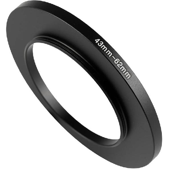 72-77mm Metal Step-Up/Down Ring Adapter Compatible with Mirrorless Cameras DSLR Lens, UV CPL ND Filter Thread Converter, Black