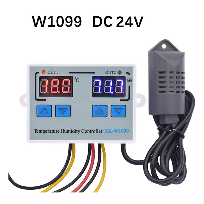 W3001 W3002 W3005 W1088 W1099 Digital Display Microcomputer Temperature Humidity Controller 12V 220V Hygrometer Thermorelator