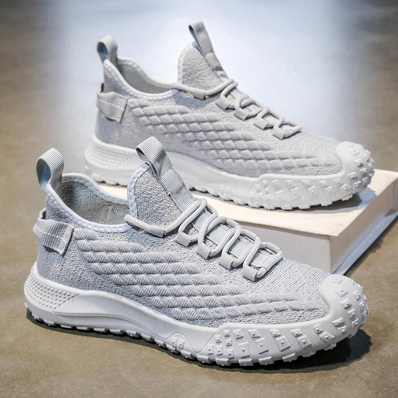 Atmungsaktive Mesh Herren Freizeit Sportschuhe Leichte Laufschuhe Bequeme Dämpfung, Alltagskleidung, Fitnessstudio Laufen, Weiche Sohle