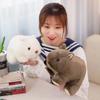 Nice  18Cm Plush Toy Simulation Wombat Toy Practical Stuffed Simulation Wombat Toy Soft Stuffed Guinea Pig Doll