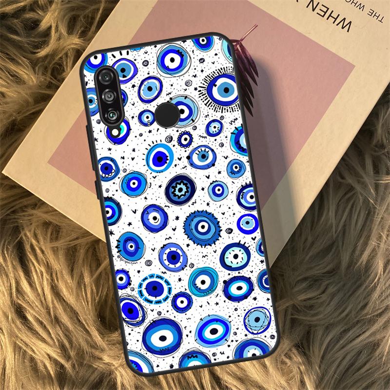 

Evil Eye Lucky Eye Blue For Huawei Nova Y90 Y60 Y61 Y70 Y72 Y73 Y91 3i 7i 8i 11i 12i 9 10 SE P20 P30 P40 Lite Case Huawei Nova Y61