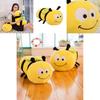 Cute Plush Bee Toy For Girls Soft And Fluffy Stuffed Animal Doll Perfect Bedtime Companion And Birthday Gift Characters)