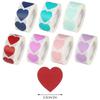 500 Pcs Package Label Home Decor Gift Packaging Scrapbooking Love Heart Shaped Sticker Seal Labels